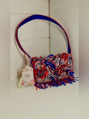 JULY 4TH - VIRAL BEADED BAG - RED, WHITE & BLUE BAG 2026